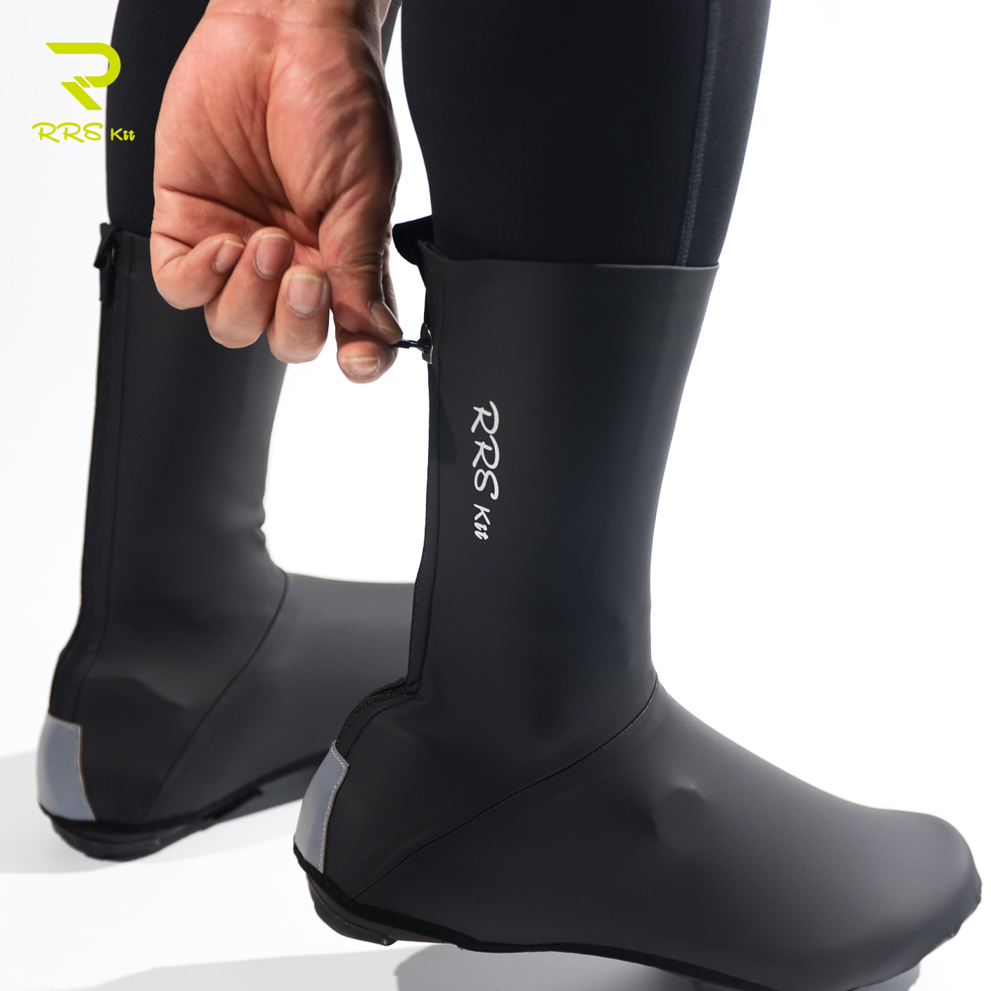 Cycling Gear Winter - RRSKIT Penutup Sepatu Bersepeda Berbahan Fleece