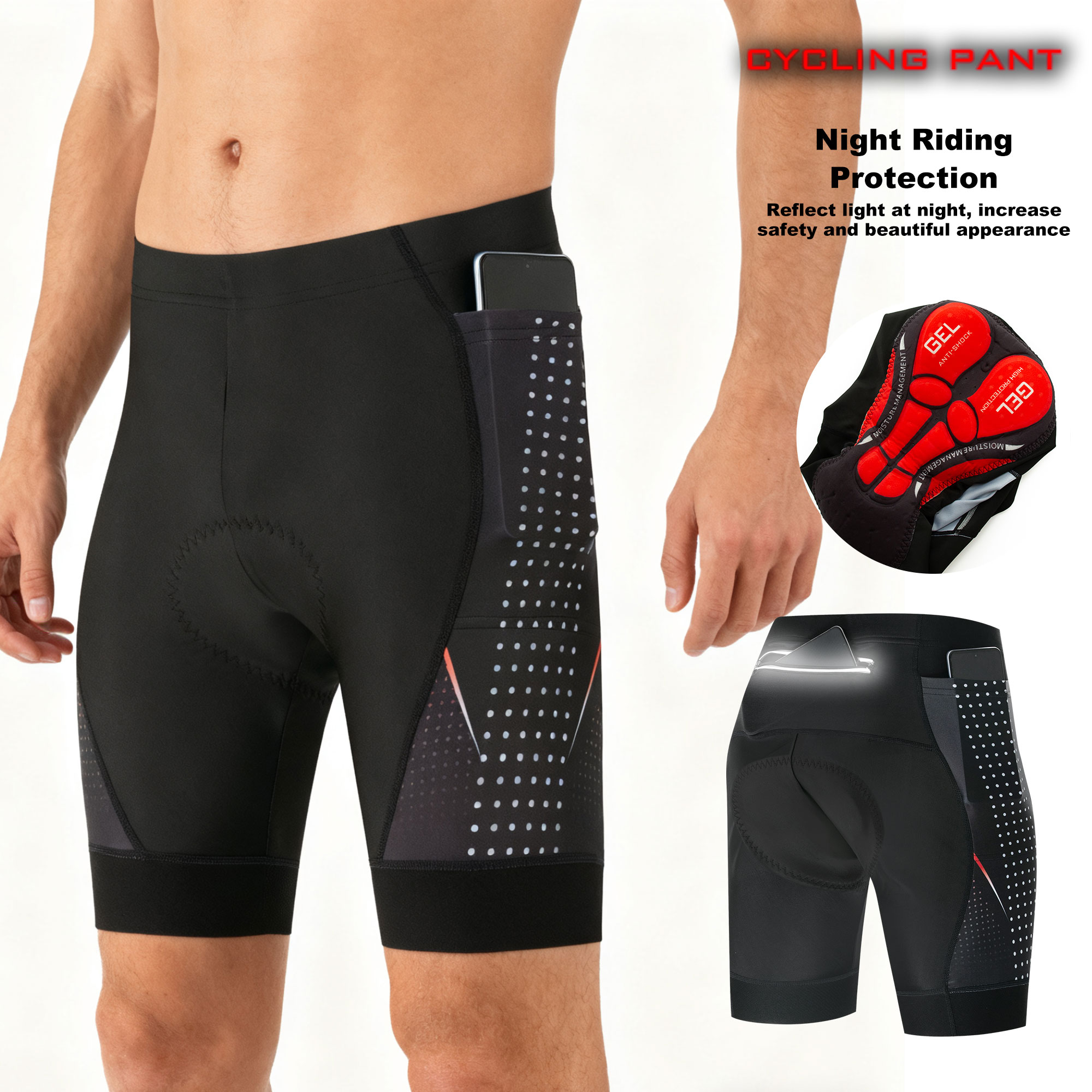 Cycling Gear Padding - Celana Sepeda Premium Dengan Bantalan Gel