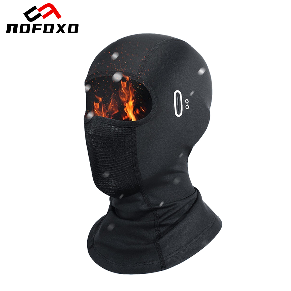 Cycling Gear Winter - NOFOXO Masker Wajah Berkendara Sepeda Motor