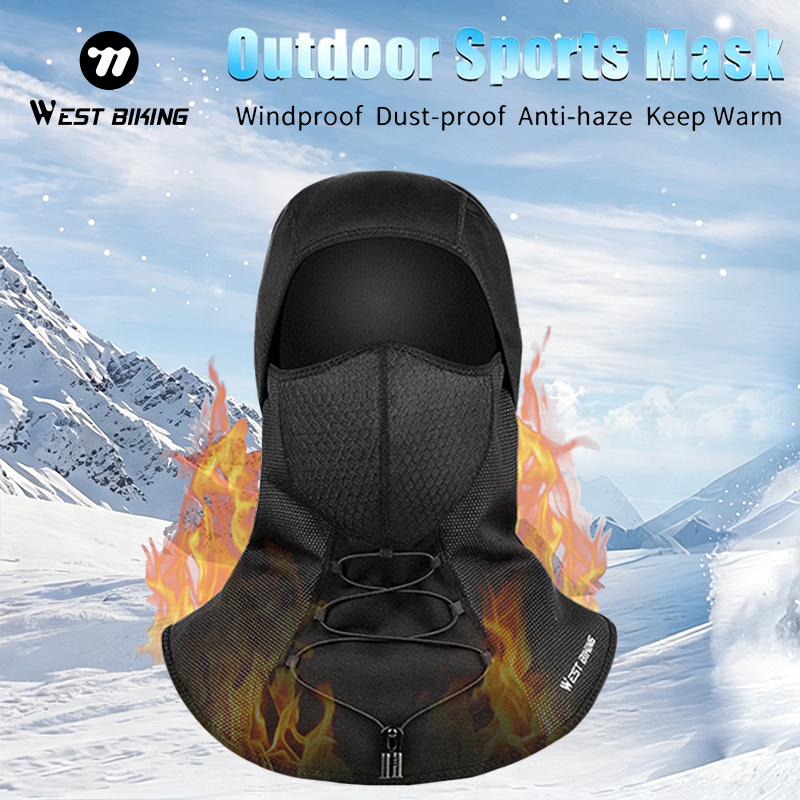 Cycling Gear Winter - WEST BIKING Balaclava Musim Dingin, Masker