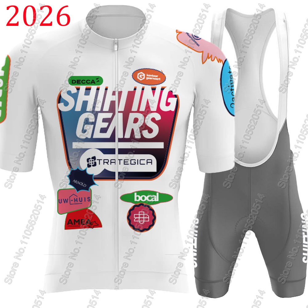 Cycling Gear Padding - Shifting Gears Strategica 2026 Set Jersey