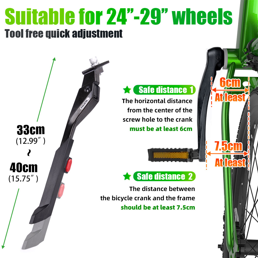 RBRL MTB Kickstand Sepeda Ting - Bicycle Kickstand ulasan dan harga