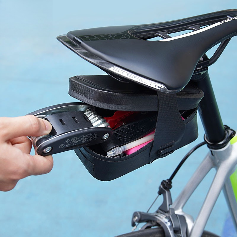 Tas Sadel Sepeda 0,6L, Tas Bel - Cycling Gear Storage ulasan dan harga
