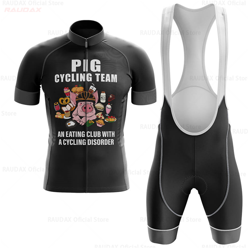 Set Jersey Bersepeda Kartun Ba - Cycling Gear Padding ulasan dan harga