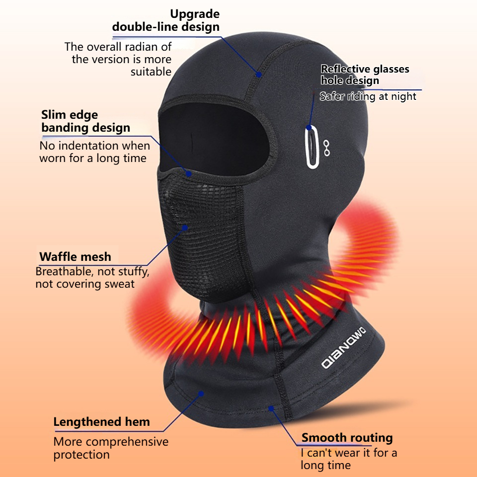 NOFOXO Masker Wajah Berkendara - Cycling Gear Winter ulasan dan harga