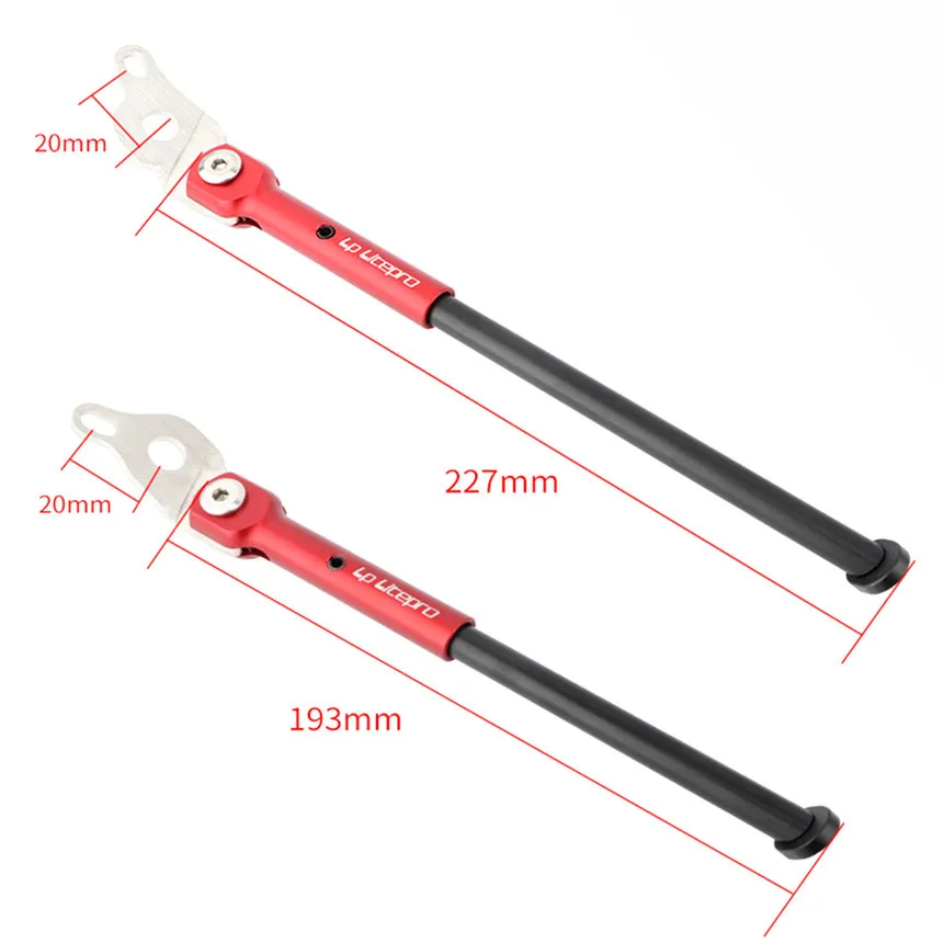 Litepro K3 Plus Kickstand Padu - Bicycle Kickstand ulasan dan harga