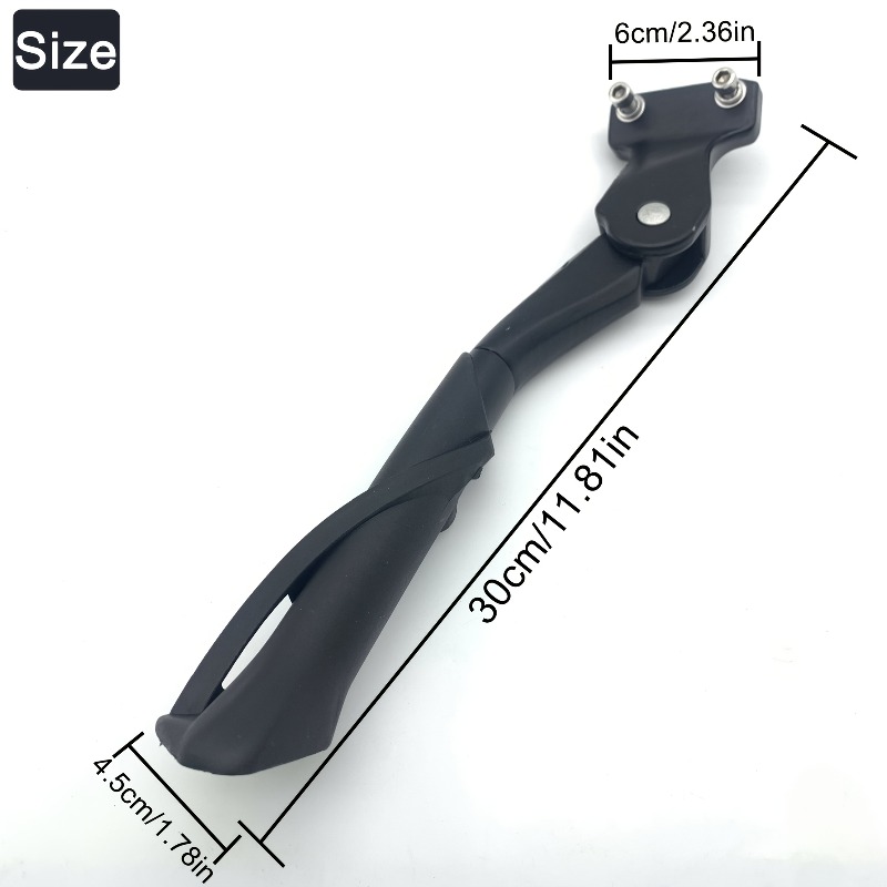 Penyangga Samping Sepeda Alumi - Bicycle Kickstand ulasan dan harga