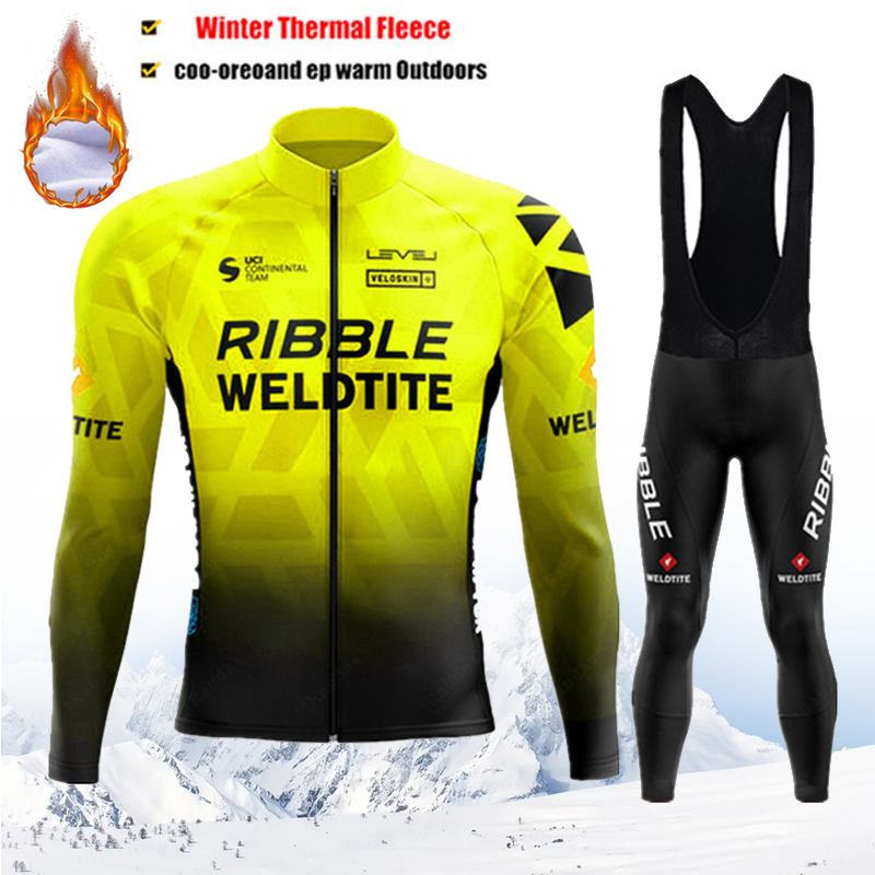 RIBBLE Set Jersey Bersepeda Mu - Cycling Gear Winter ulasan dan harga