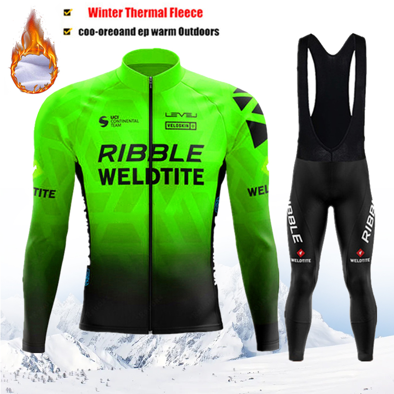 RIBBLE Set Jersey Bersepeda Mu - Cycling Gear Winter ulasan dan harga