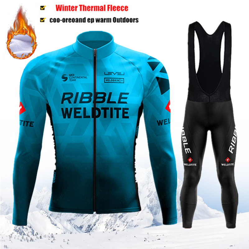 RIBBLE Set Jersey Bersepeda Mu - Cycling Gear Winter ulasan dan harga